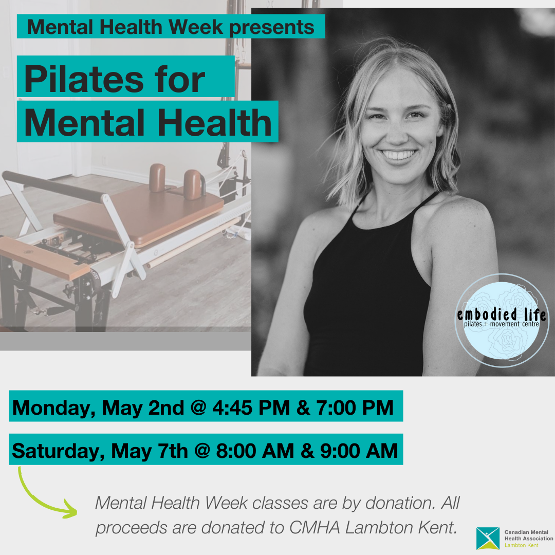 Pilates for Mental Health Week!