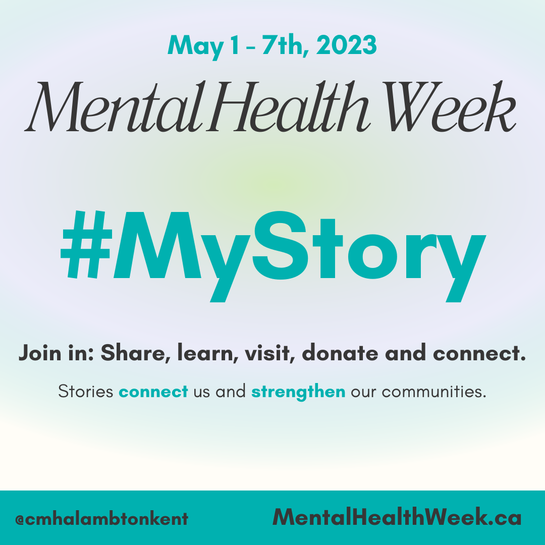 Mental Health Week is May 1st - 7th!