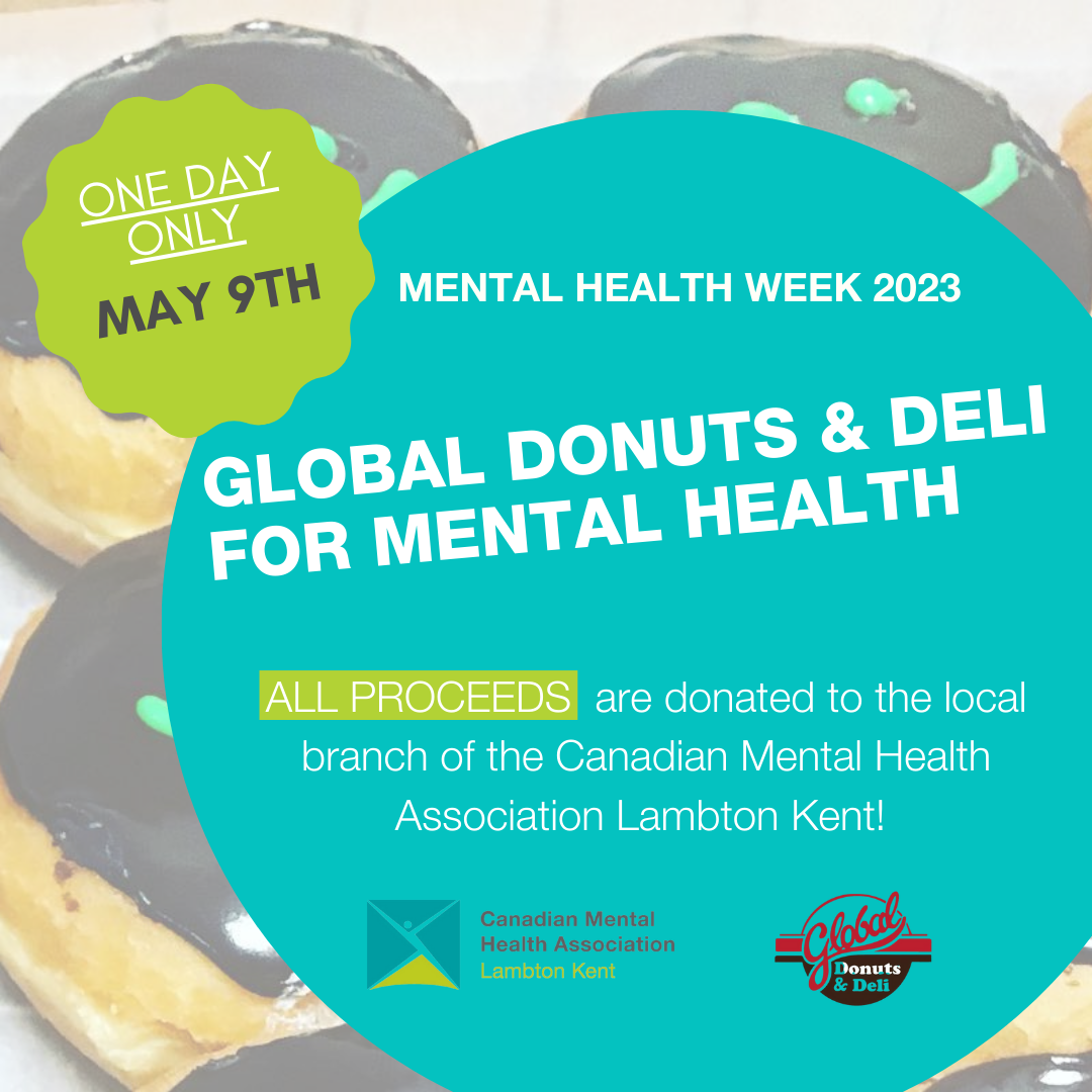 Mental Health Donut Day at Global Donuts & Deli